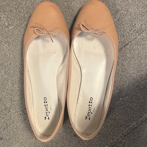 Repetto Women's Tan Ballet Flats